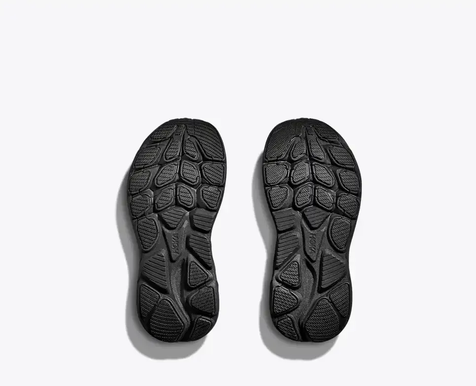 HOKA Clifton 10 Black (Little Kids)
