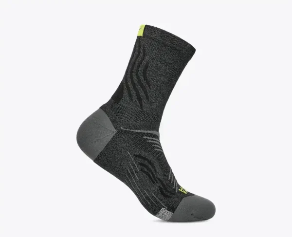 HOKA Bondi Quarter Run Sock Black