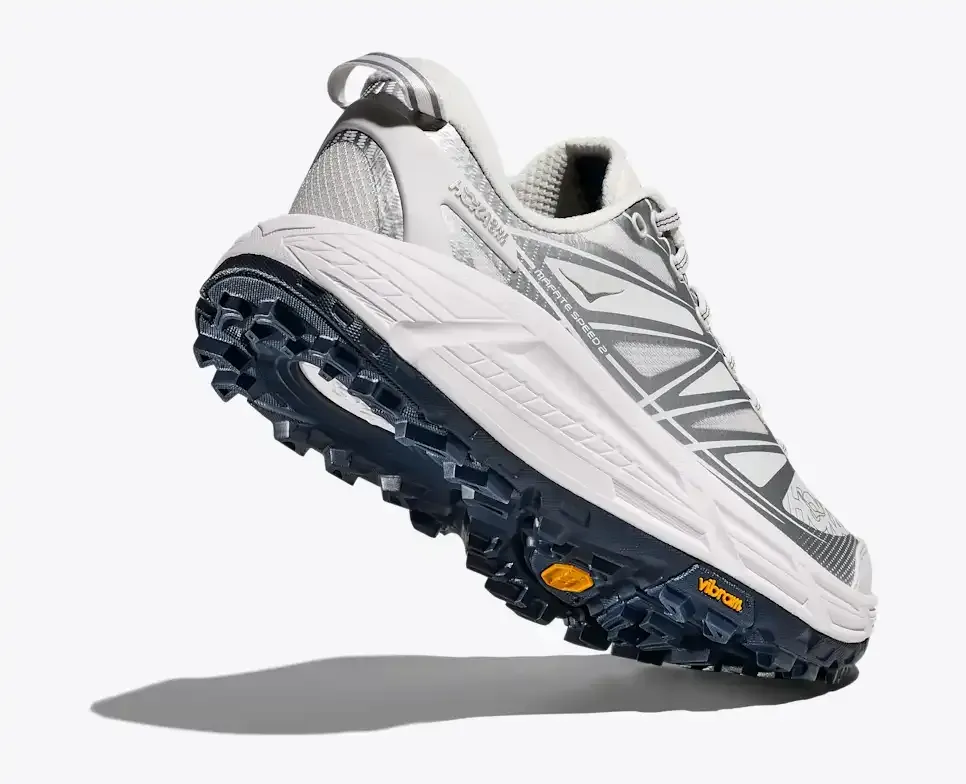 HOKA Mafate Speed 2 White Silver