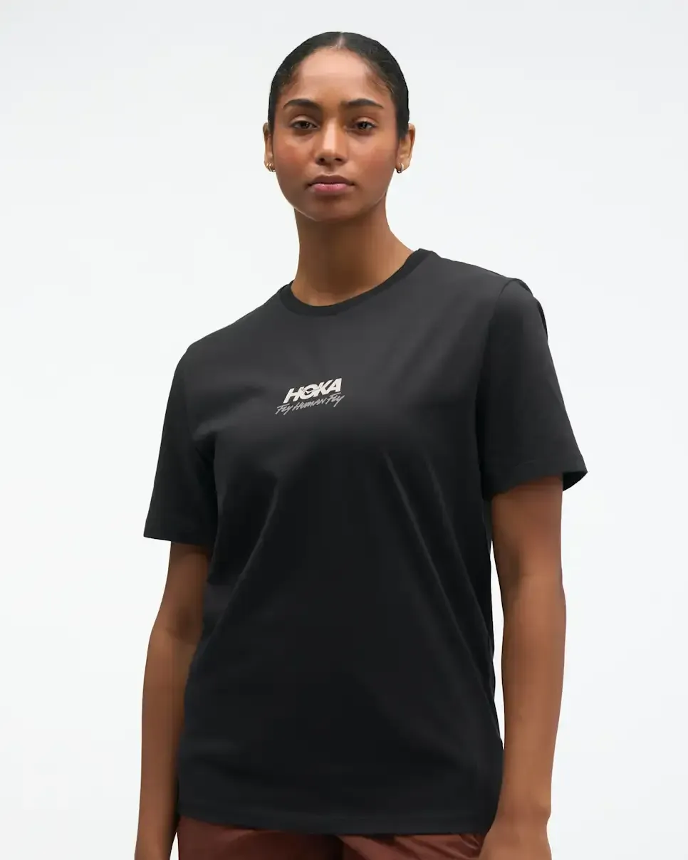 HOKA Mosaic Tee Black