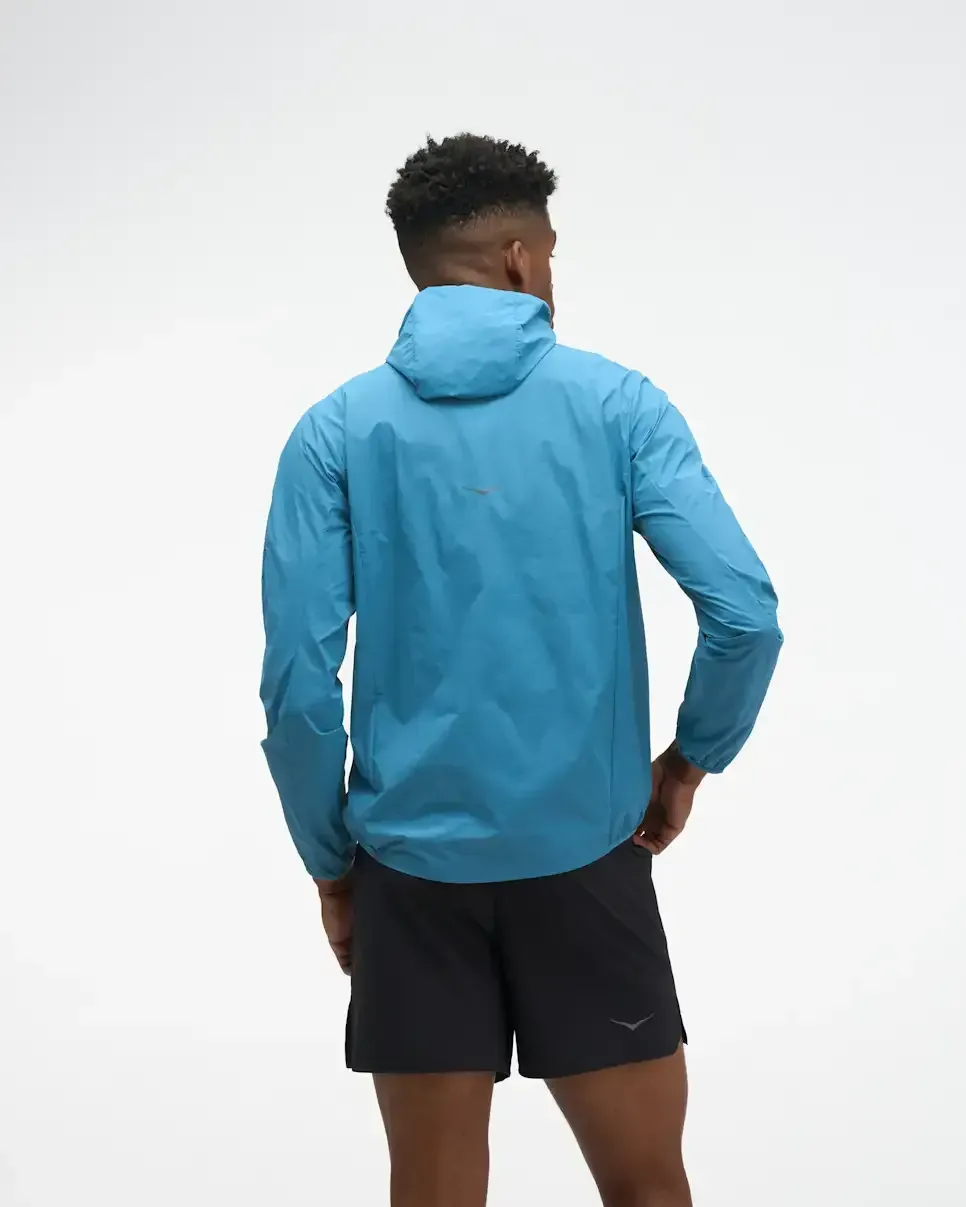 HOKA SkyFlow Wind Jacket Night Glow Blue