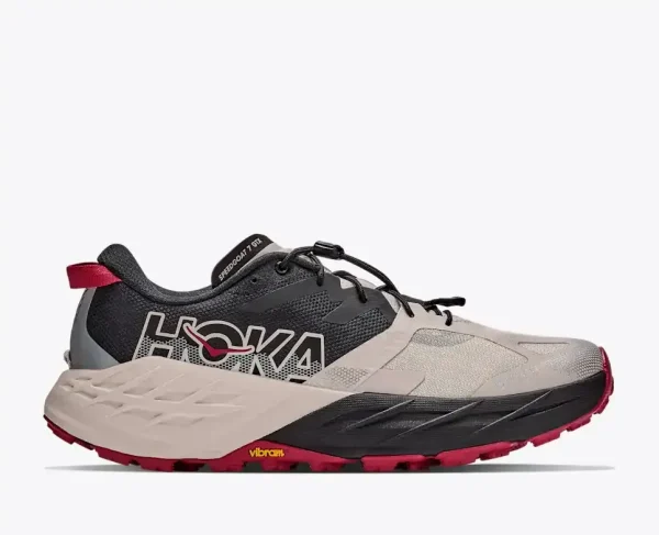 HOKA Speedgoat 7 GORE-TEX® Black River Rock Grey