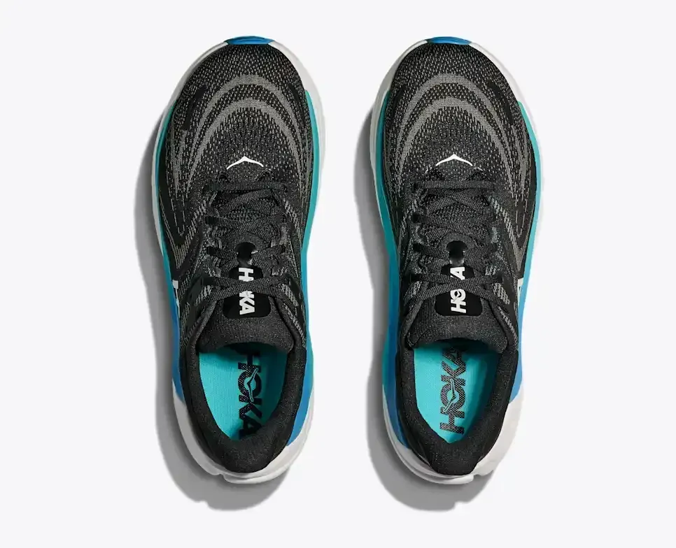 HOKA Arahi 8 Black Skyward Blue