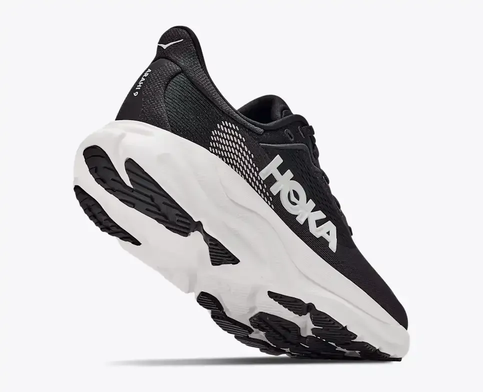 HOKA Arahi 9 Black White
