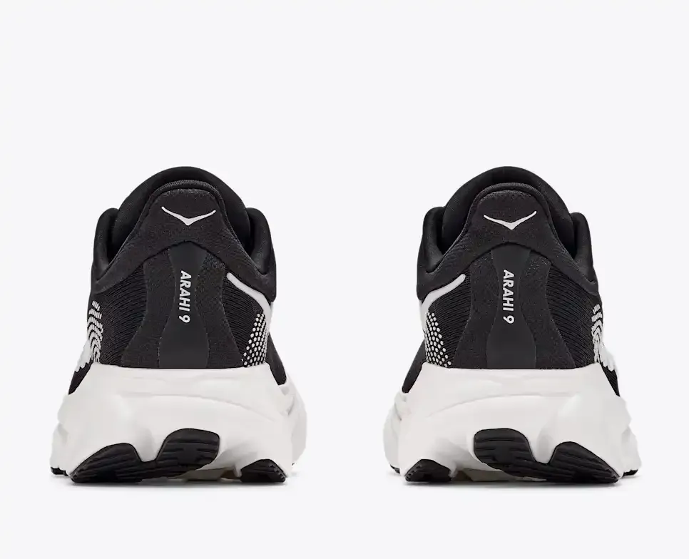 HOKA Arahi 9 Black White