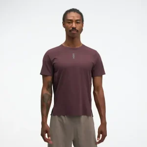 HOKA EveryRun Short Sleeve Deep Mauve