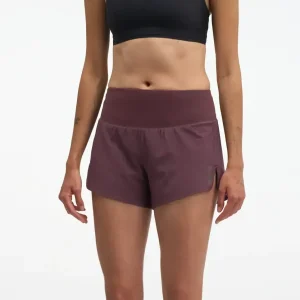 HOKA Glide Short MR 3.5” Brief Deep Mauve (Women's)