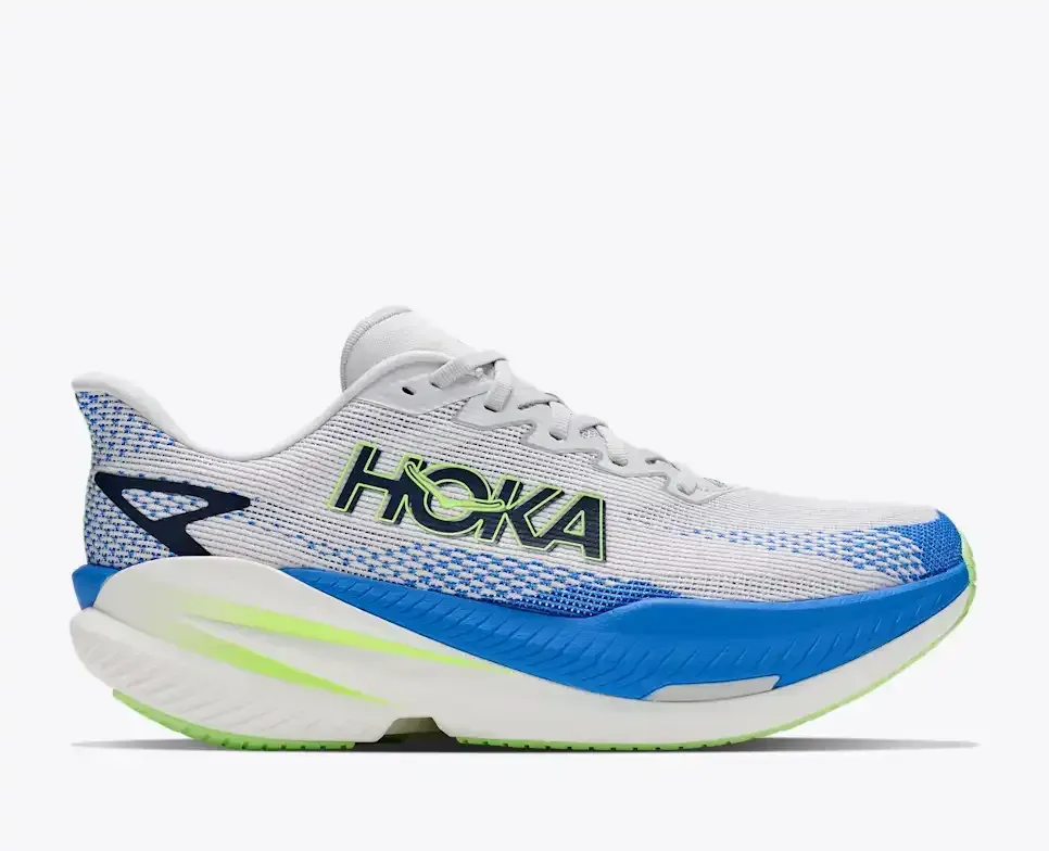 HOKA Mach X 3 Cosmic Grey Virtual Blue