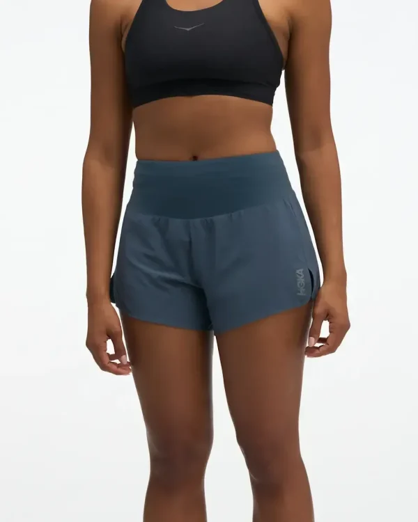 HOKA Glide Short MR 3.5” Brief Varsity Navy (Women's)